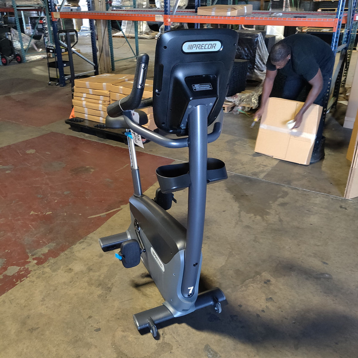 Precor UBK 835 Upright Bike w/p30 Console
