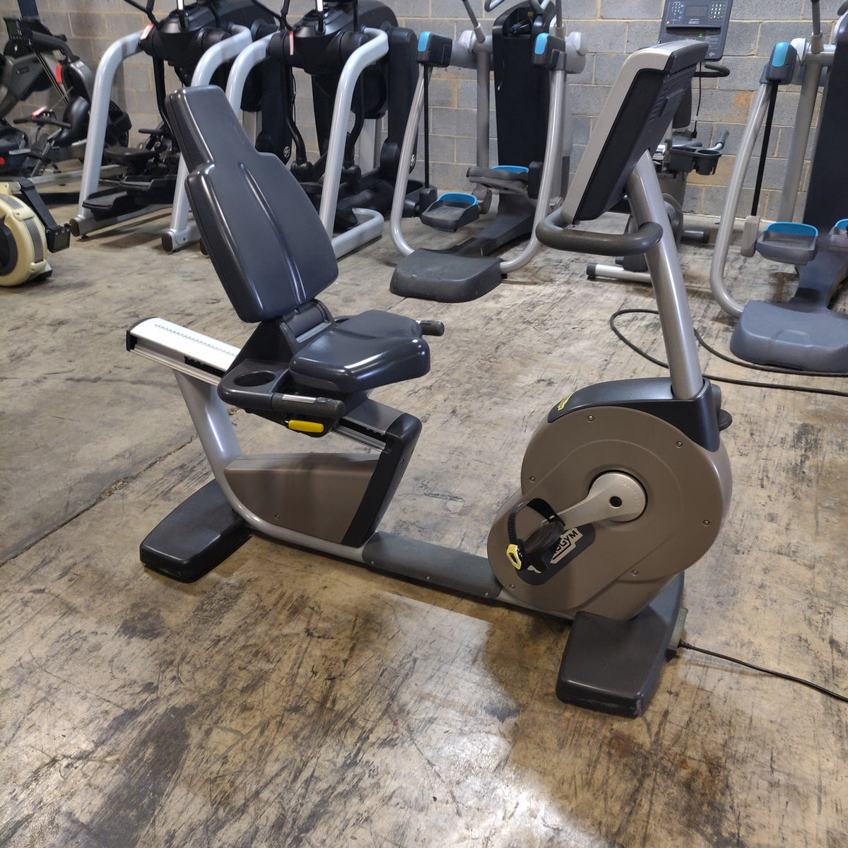 Technogym Excite Recline 700 Recumbent Bike w/Unity Console