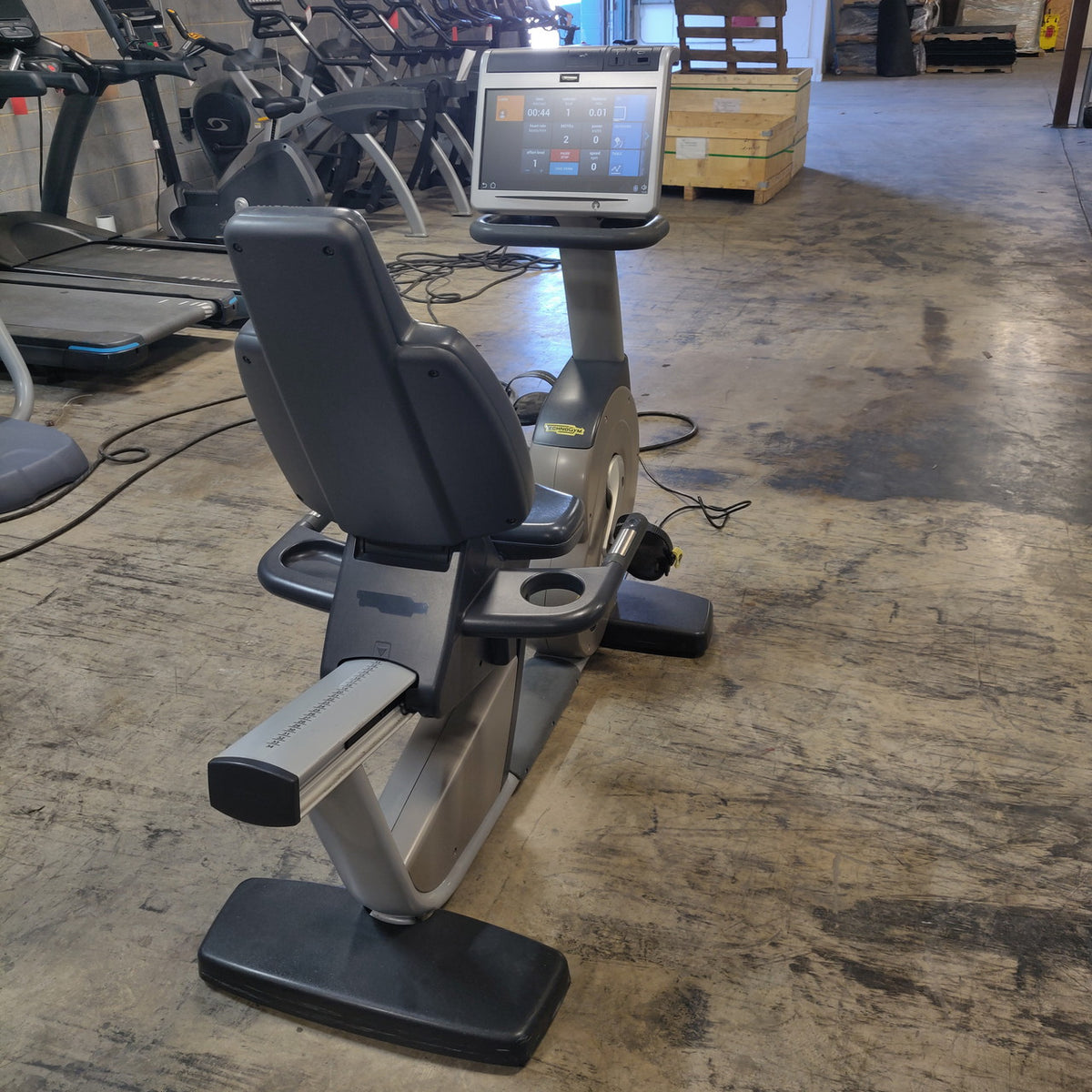 Technogym Excite Recline 700 Recumbent Bike w/Unity Console