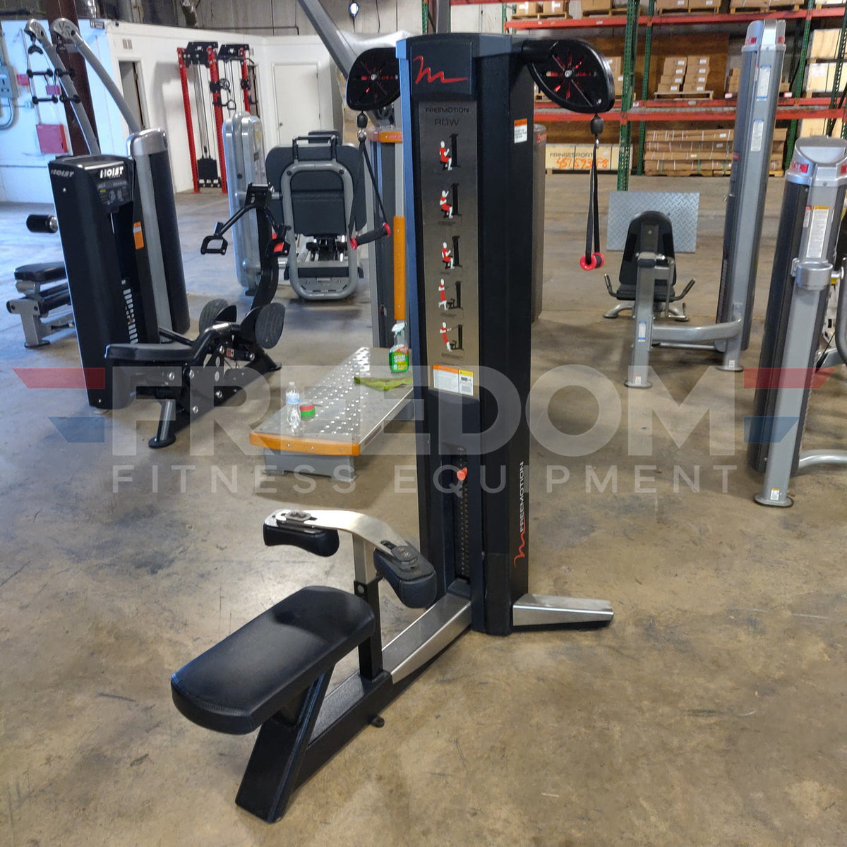 FreeMotion Row – Commercial Selectorized Cable Row Machine