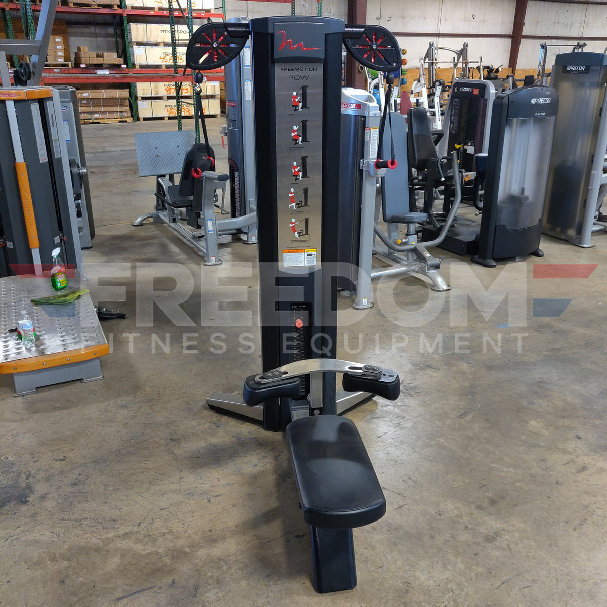 FreeMotion Row – Commercial Selectorized Cable Row Machine