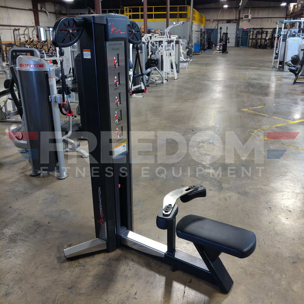 FreeMotion Row – Commercial Selectorized Cable Row Machine