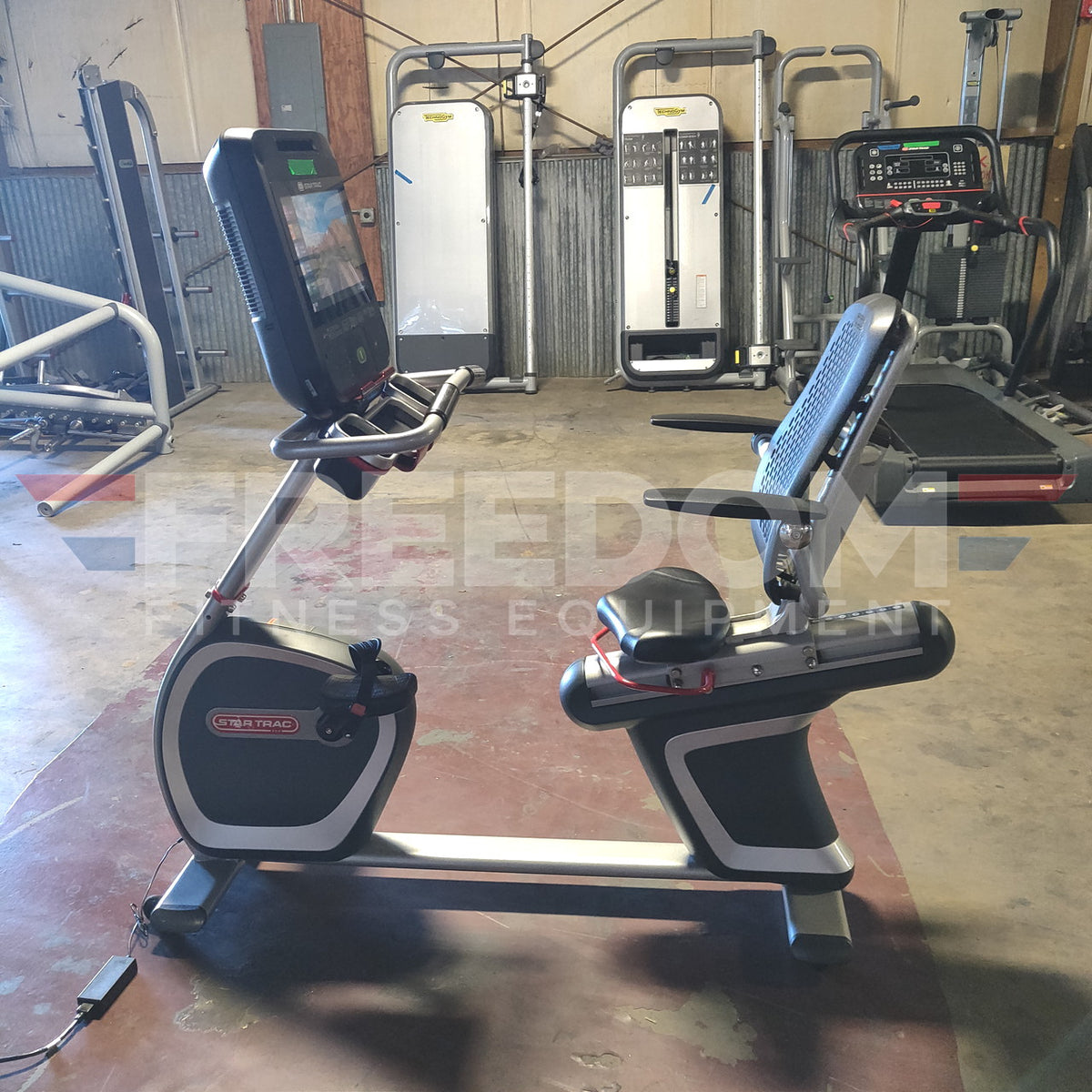 Star Trac 8 Series Recumbent Bike w/16" Embedded Display