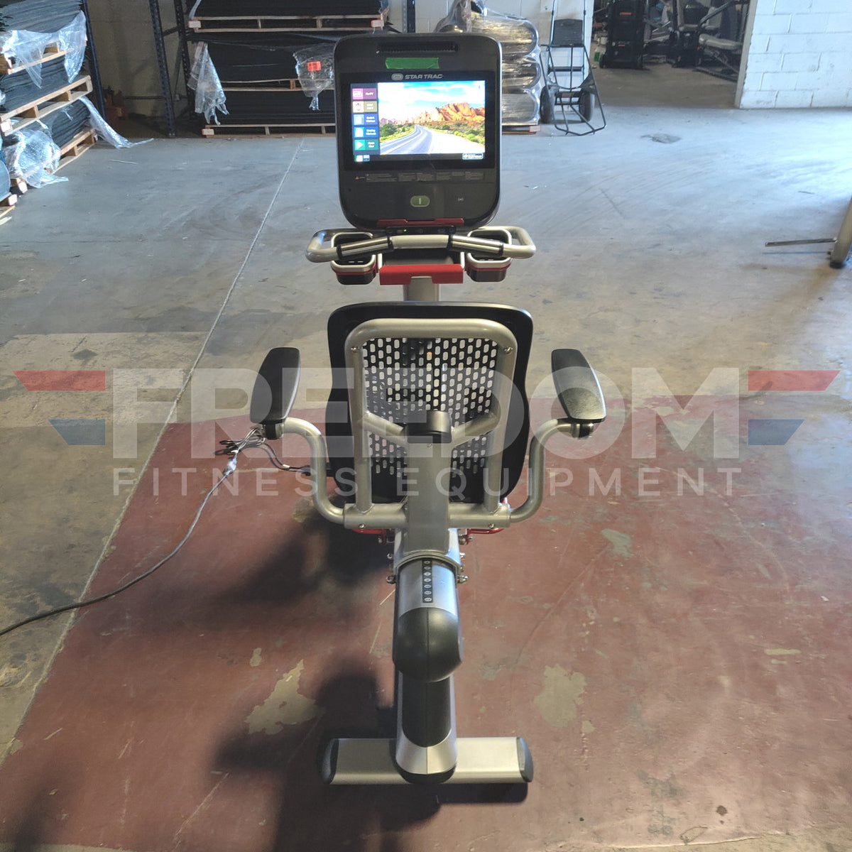 Star Trac 8 Series Recumbent Bike w/16" Embedded Display