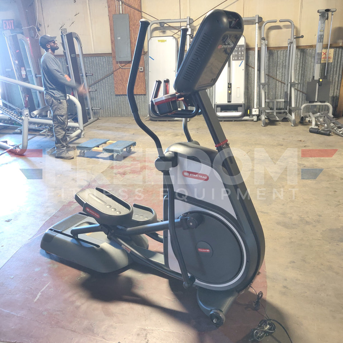 Star Trac 8 Series Cross Trainer w/ LCD Console