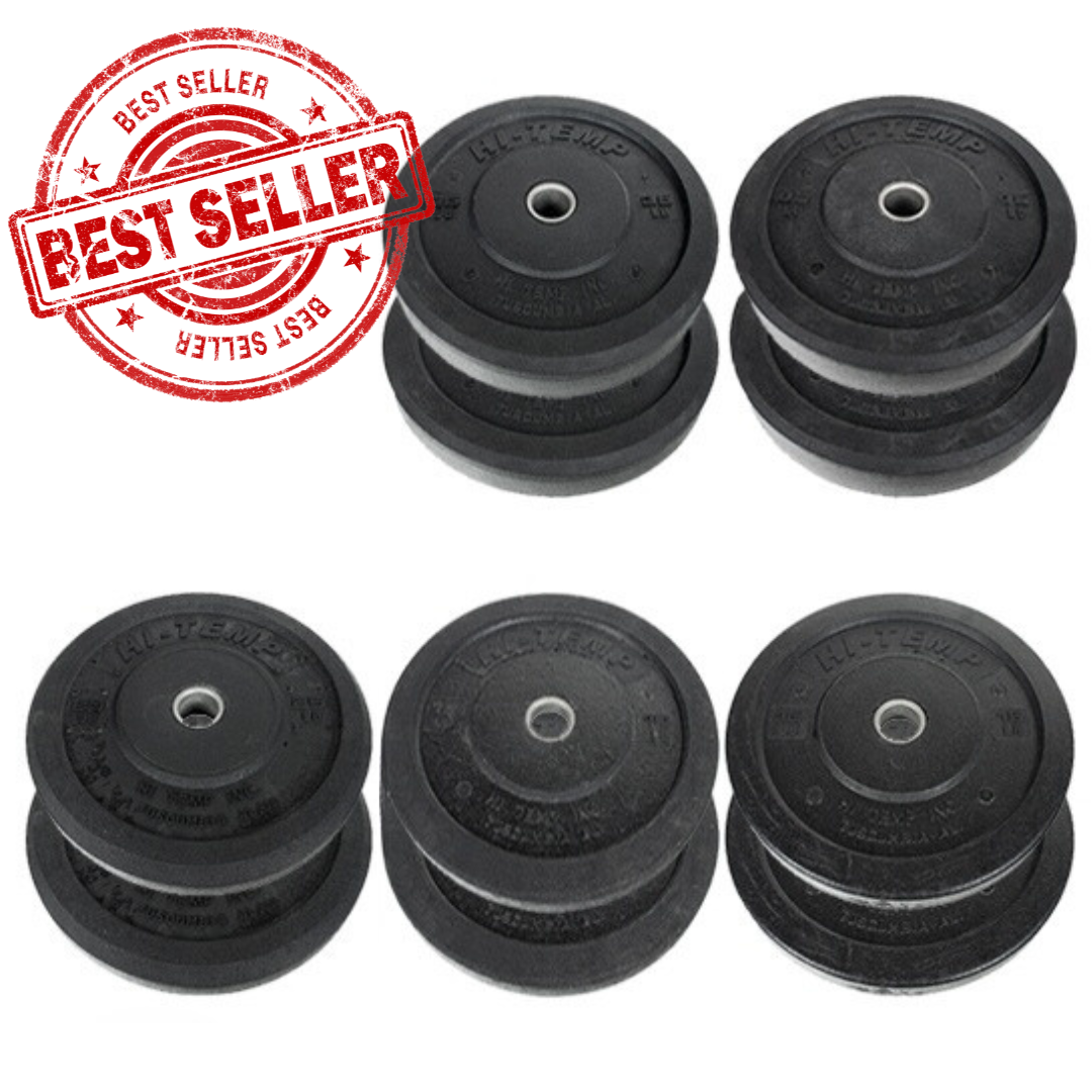 LIQUIDATION NEW Crumb Bumper Plate SETS 260lbs (Blem)