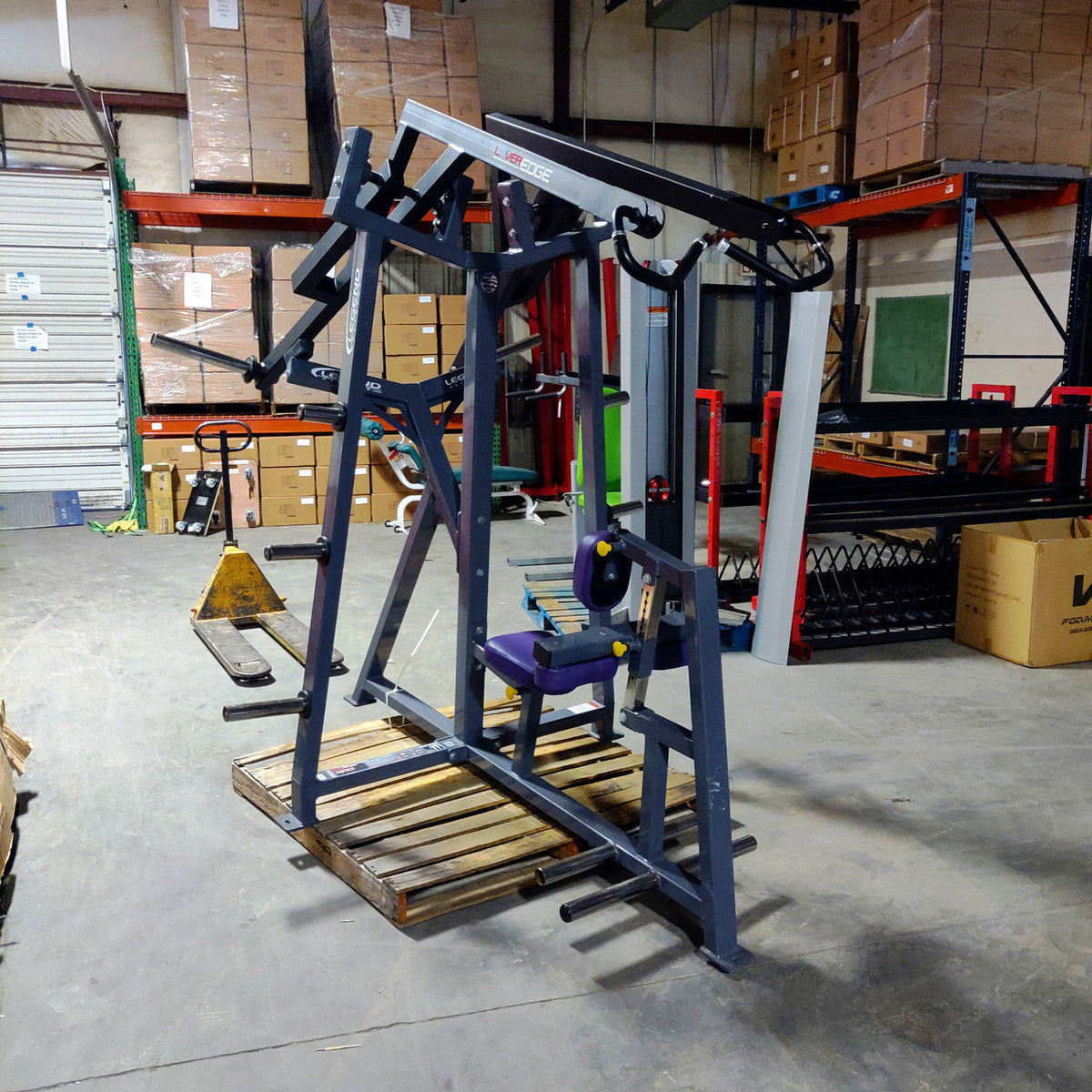 Legend Fitness Unilateral Diverging High Row Plate Loaded