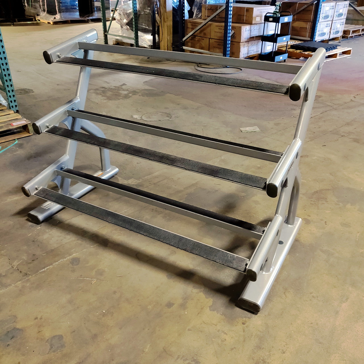 Life Fitness 3 Tier Dumbbell Rack