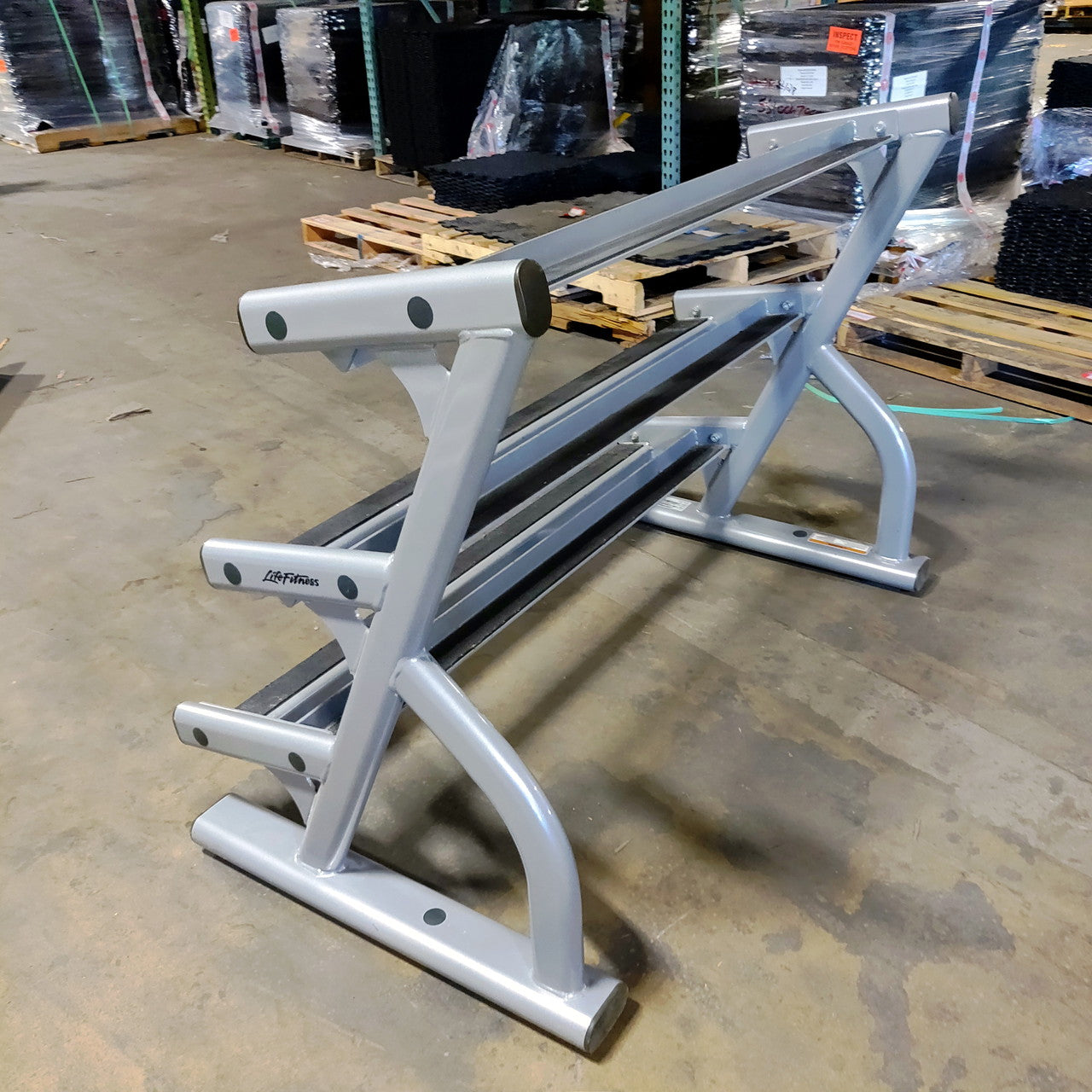 Life Fitness 3 Tier Dumbbell Rack