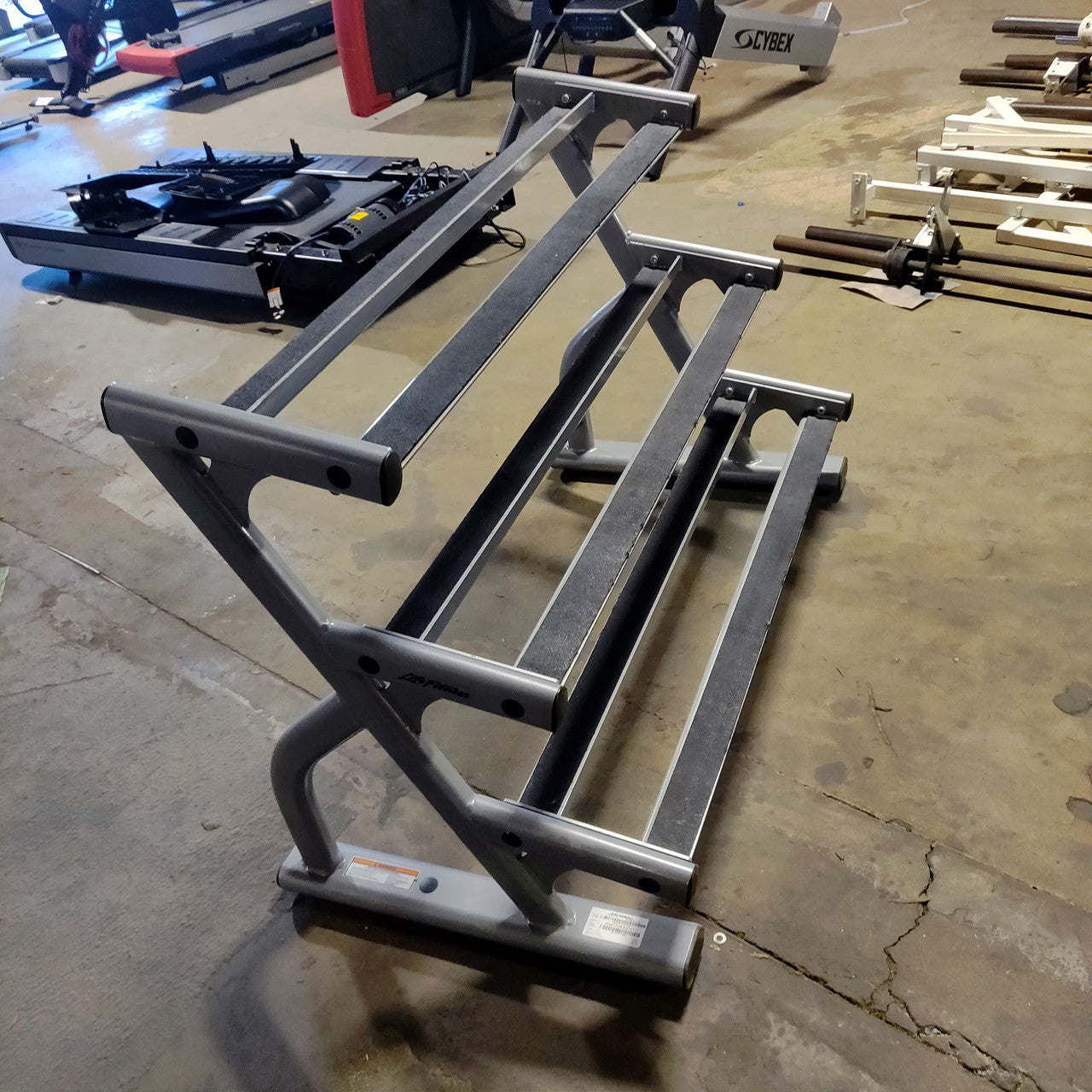 Life Fitness 3 Tier Dumbbell Rack