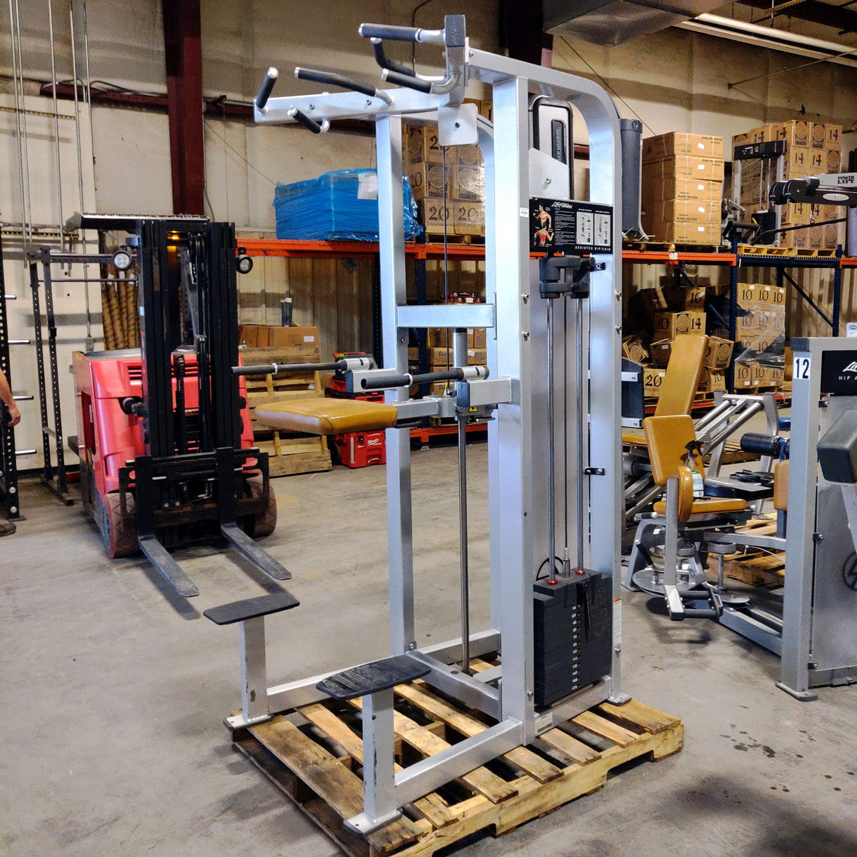 Life Fitness Assisted Dip Chin-Up Pro2 Series