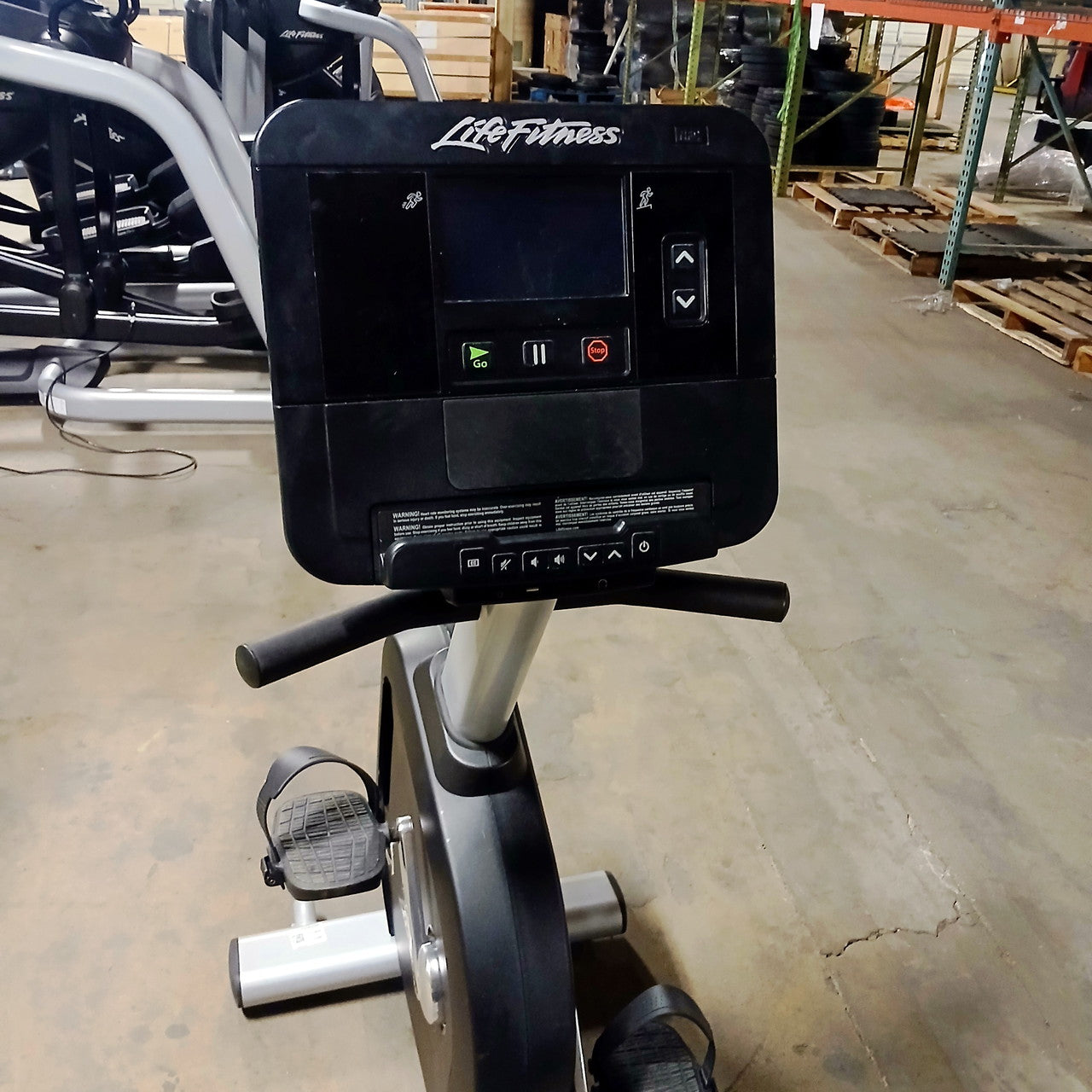 Life Fitness Integrity Lifecycle Recumbent w/ X Console