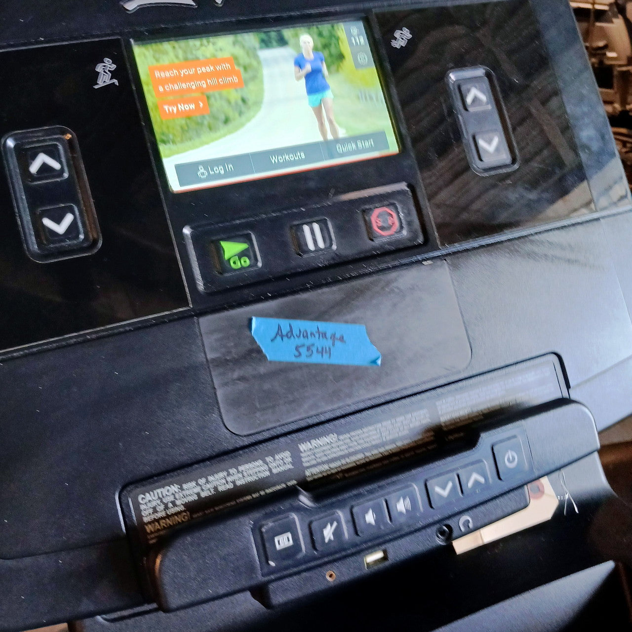 Life Fitness Integrity Treadmill W/ X Console