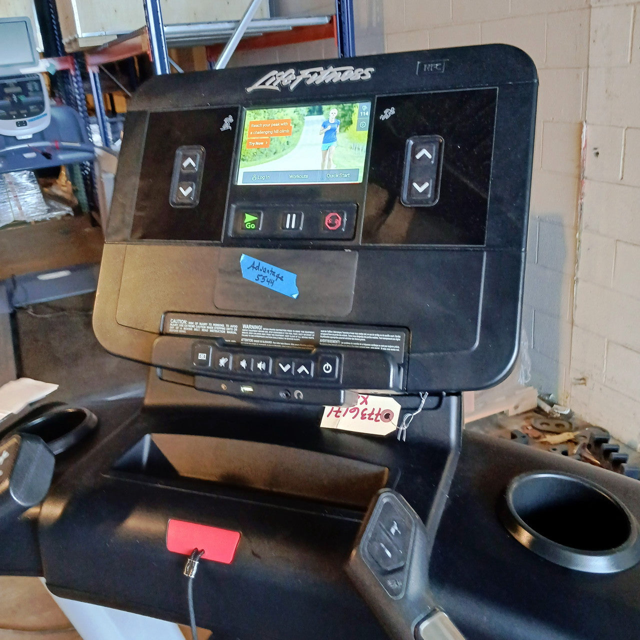 Life Fitness Integrity Treadmill W/ X Console