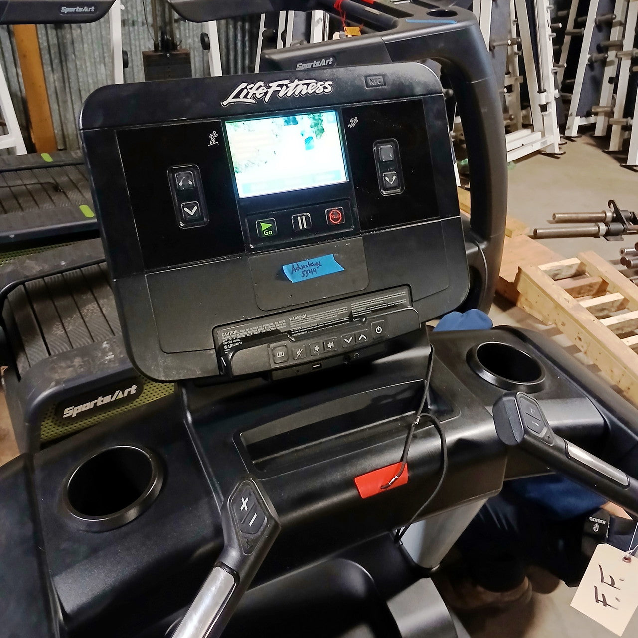 Life Fitness Integrity Treadmill w/ X Console