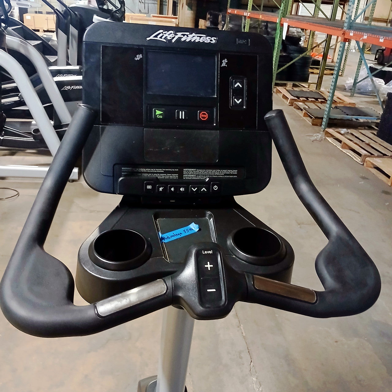 Life Fitness Integrity Upright Bike w/ X console