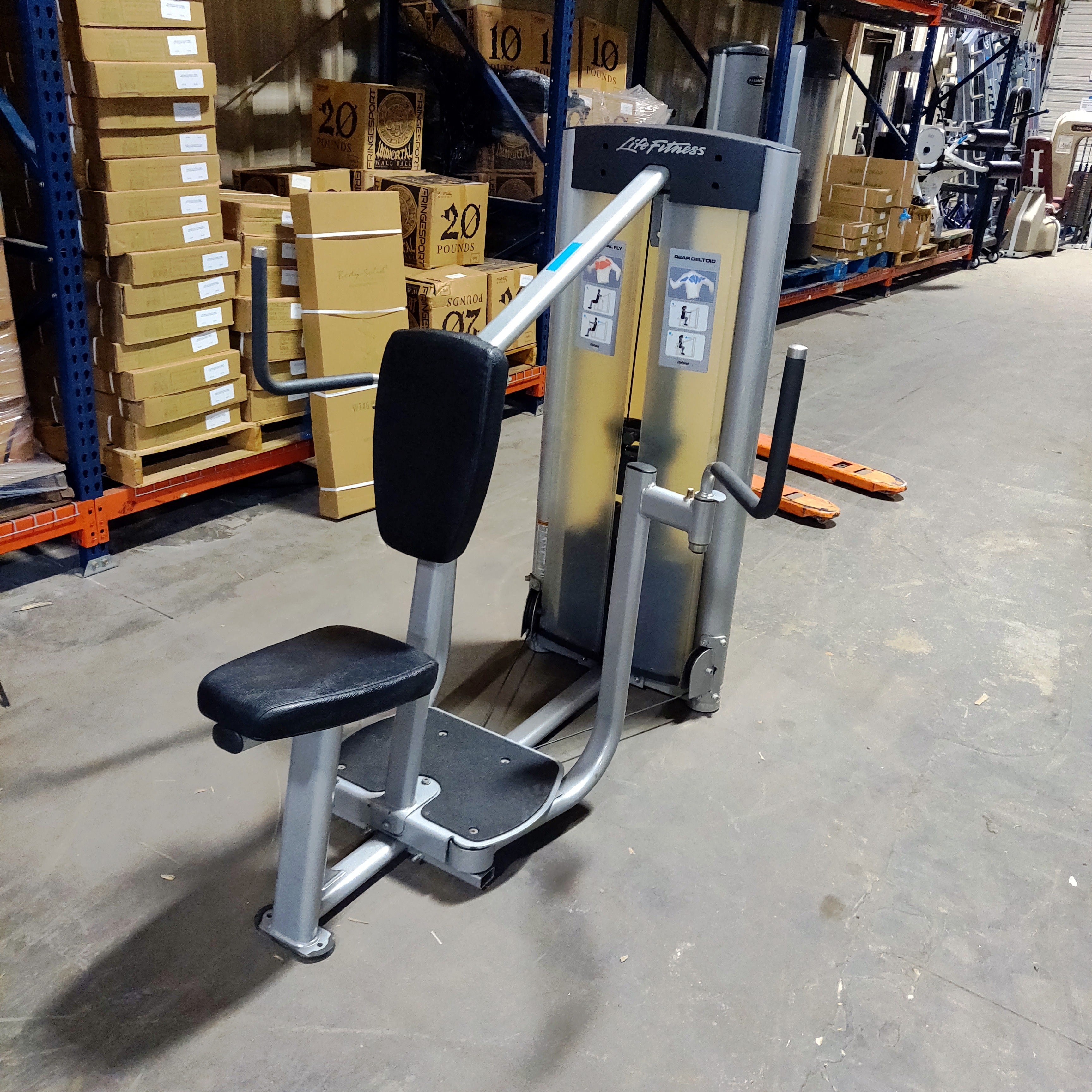 Life Fitness Optima Pec Fly/Rear Delt Machine