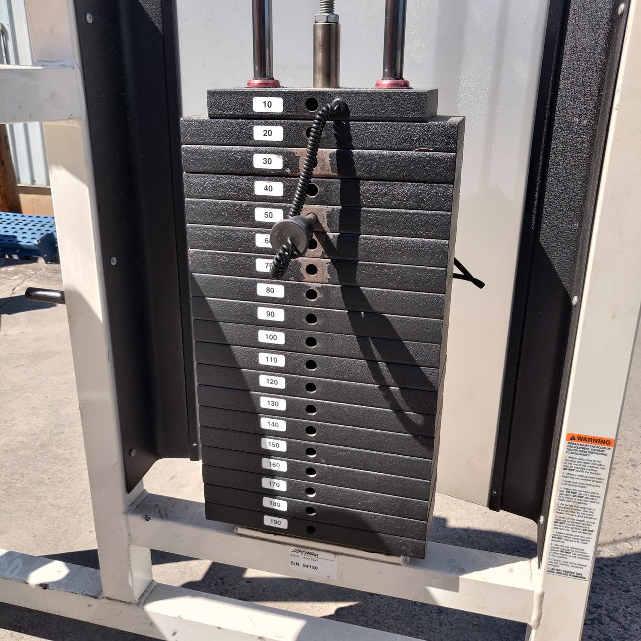 Life Fitness Pro1 Bicep Curl