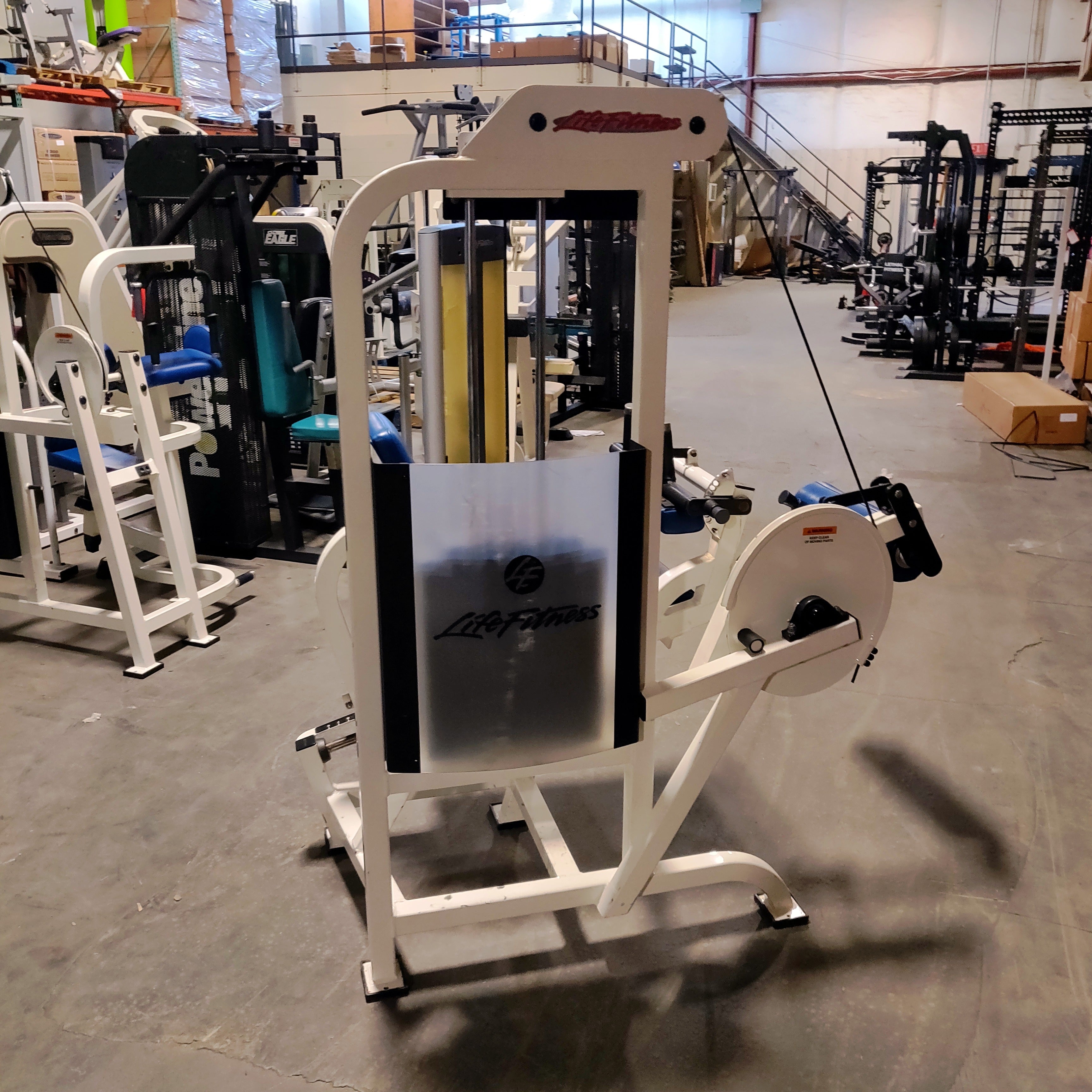 Life Fitness Pro1 Leg Curl Machine Seated