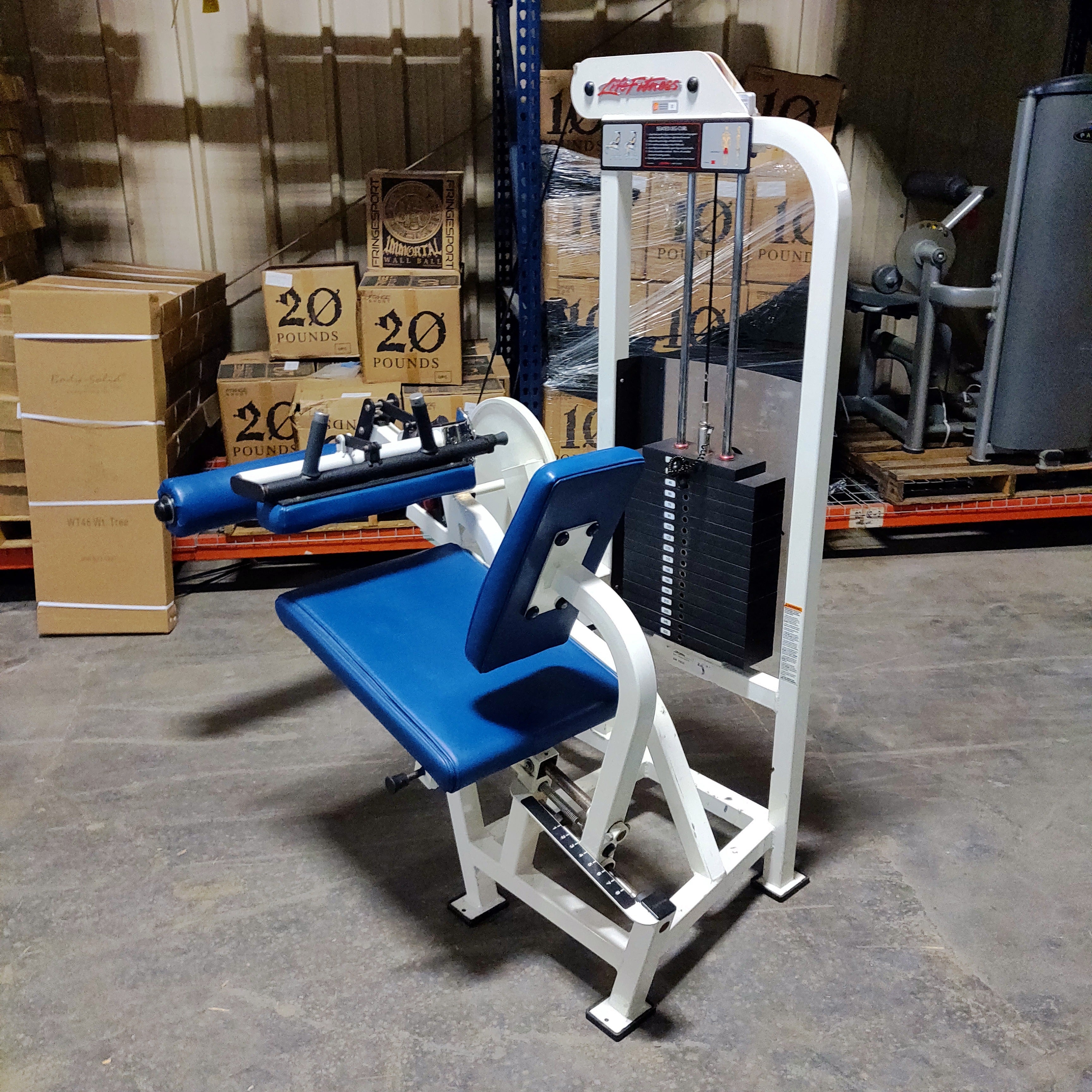 Life Fitness Pro1 Leg Curl Machine Seated