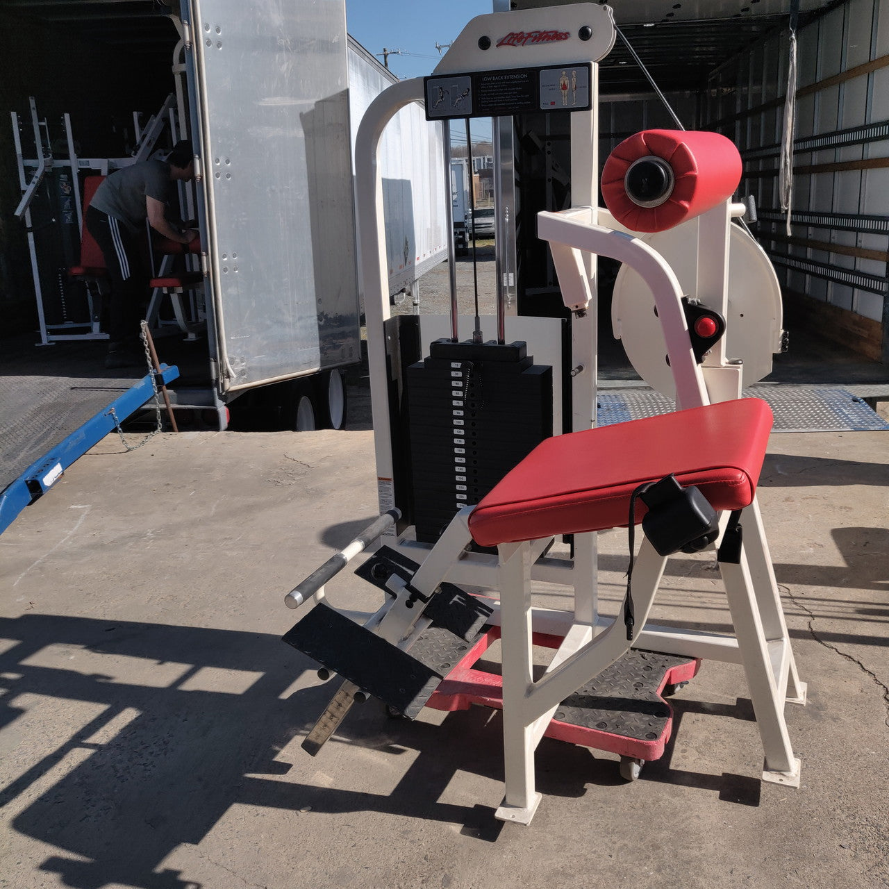 Life Fitness Pro1 Low Back Extension