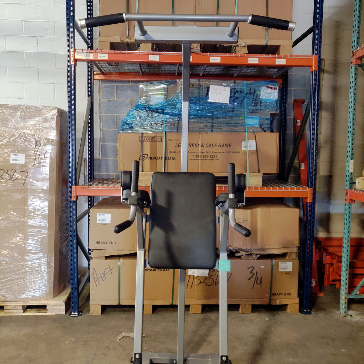 Matrix Leg Rise Machines Matrix Captain's Chair Vertical Leg Raise Pullup/Dip Combo