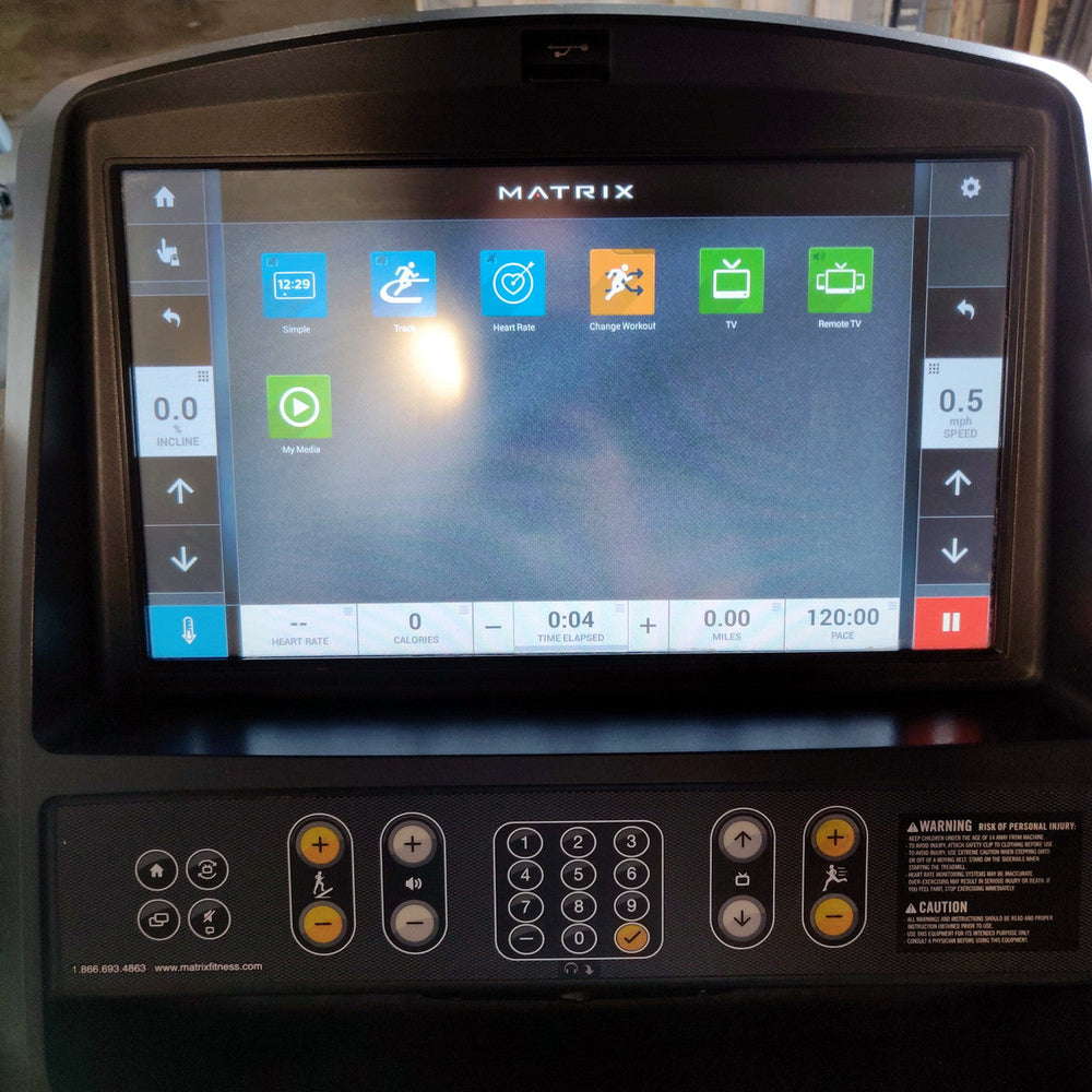 Matrix Tread Matrix Treadmill T1X Series With Interactive Console