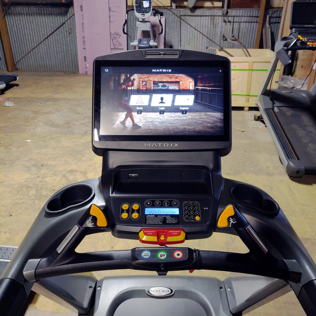 Matrix Tread Matrix Treadmill T5x T7x Model with Fully Interactive Screen