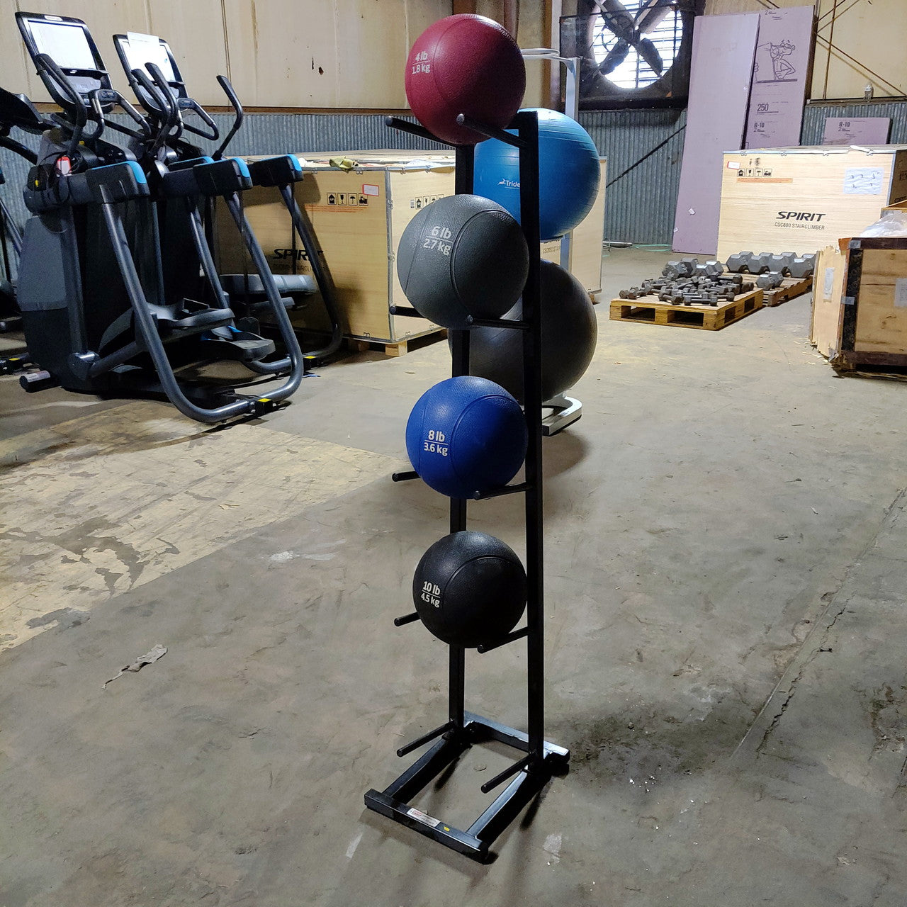 Medicine Ball Set w/ Rack