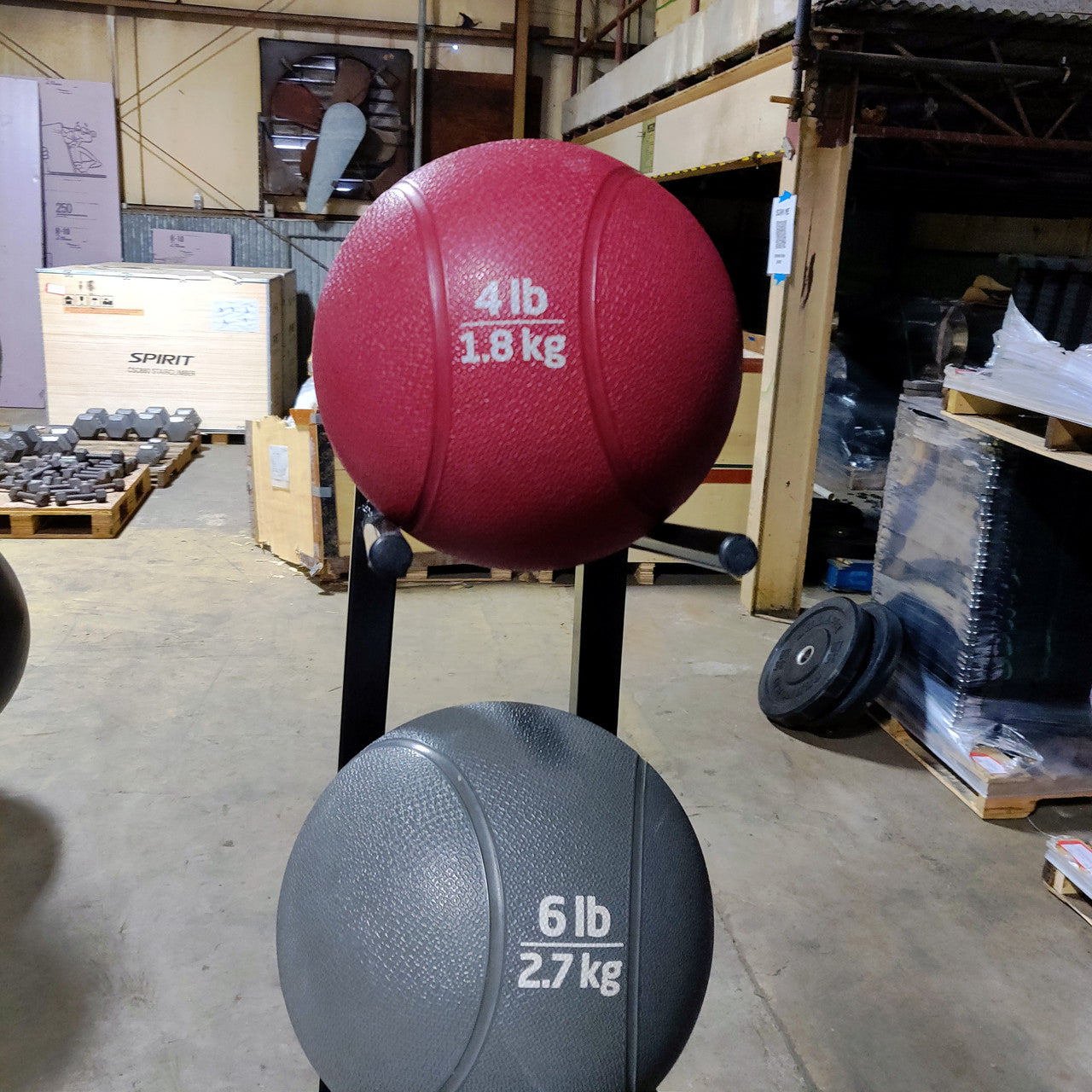 Medicine Ball Set w/ Rack