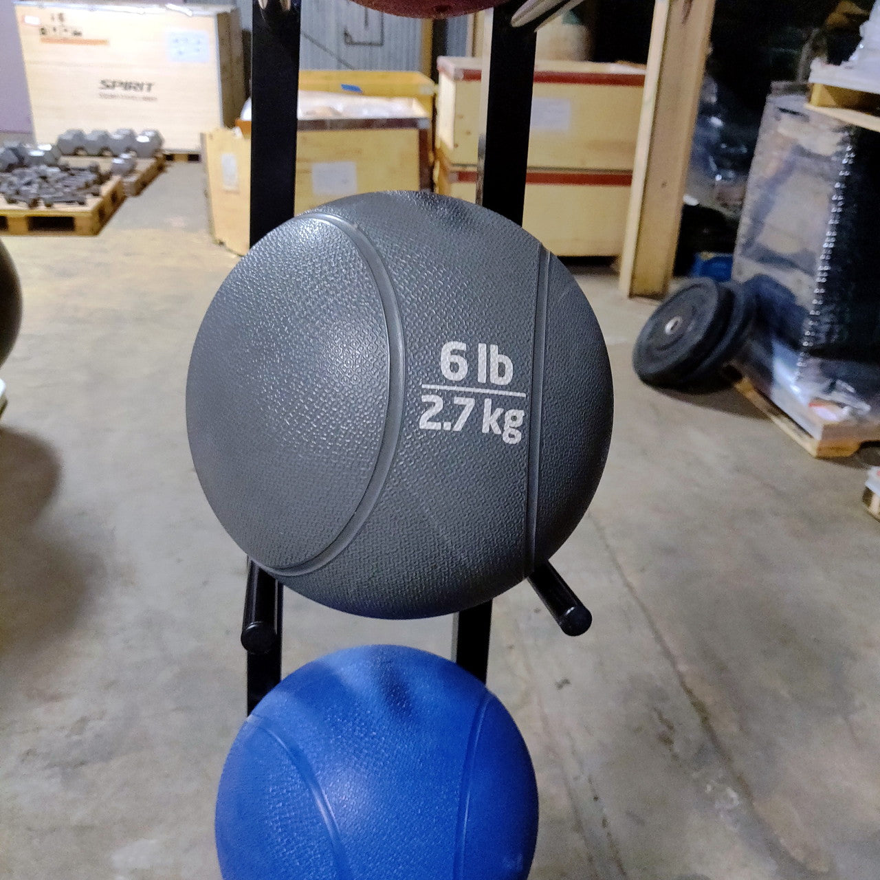 Medicine Ball Set w/ Rack