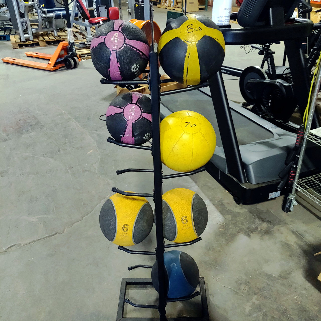 Medicine Ball Set with Stand