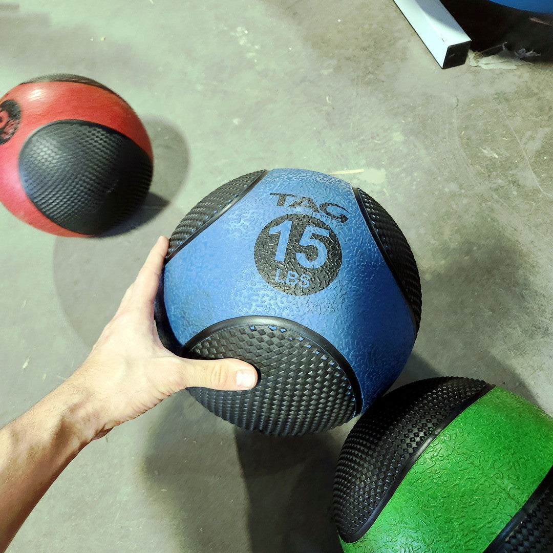 Medicine Balls by TAG Multiple Available 6lb/8lb/10lb/12lb/15lb 15lb