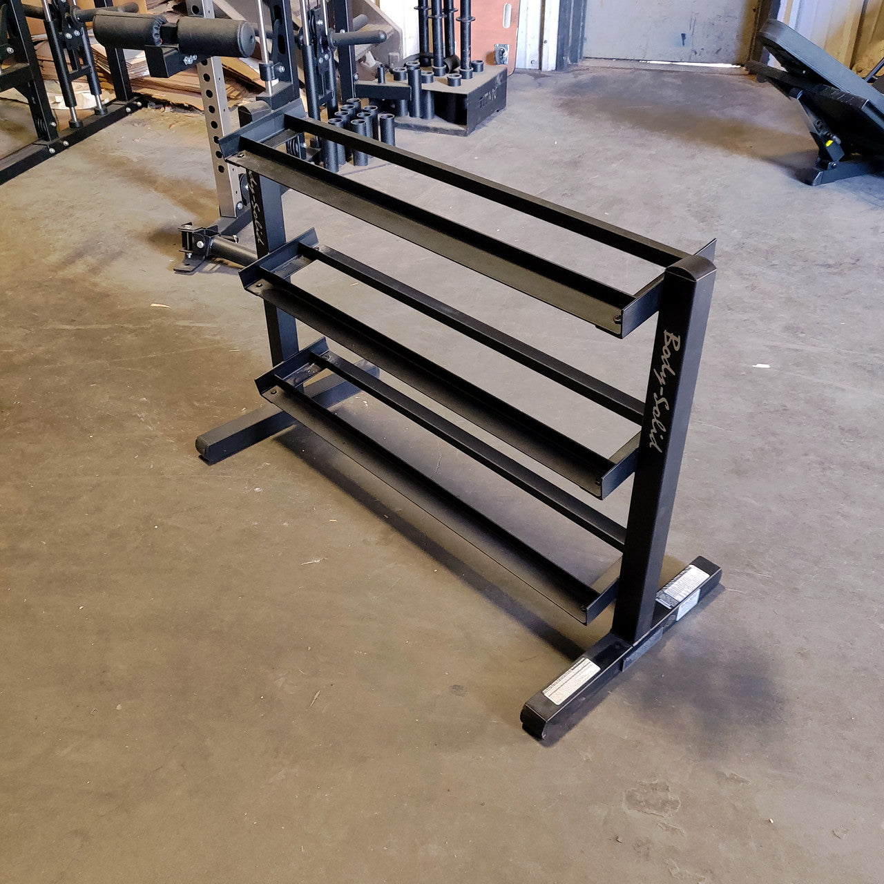 NEW 3 Tier Dumbbell Rack Body Solid GDR363B