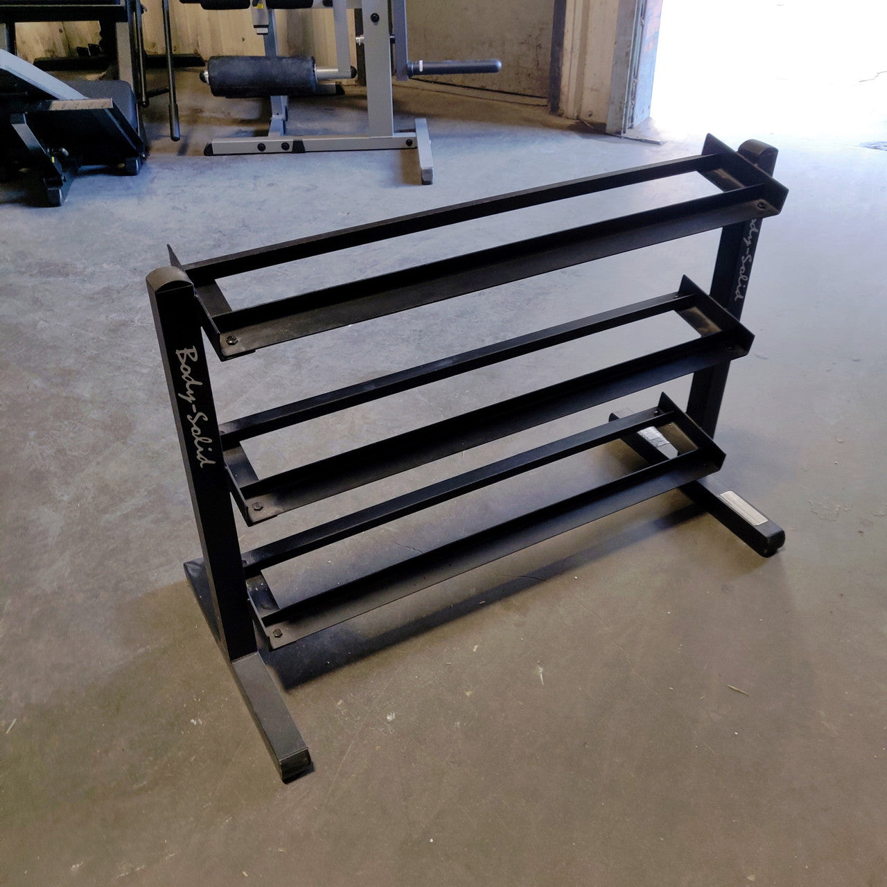 NEW 3 Tier Dumbbell Rack Body Solid GDR363B