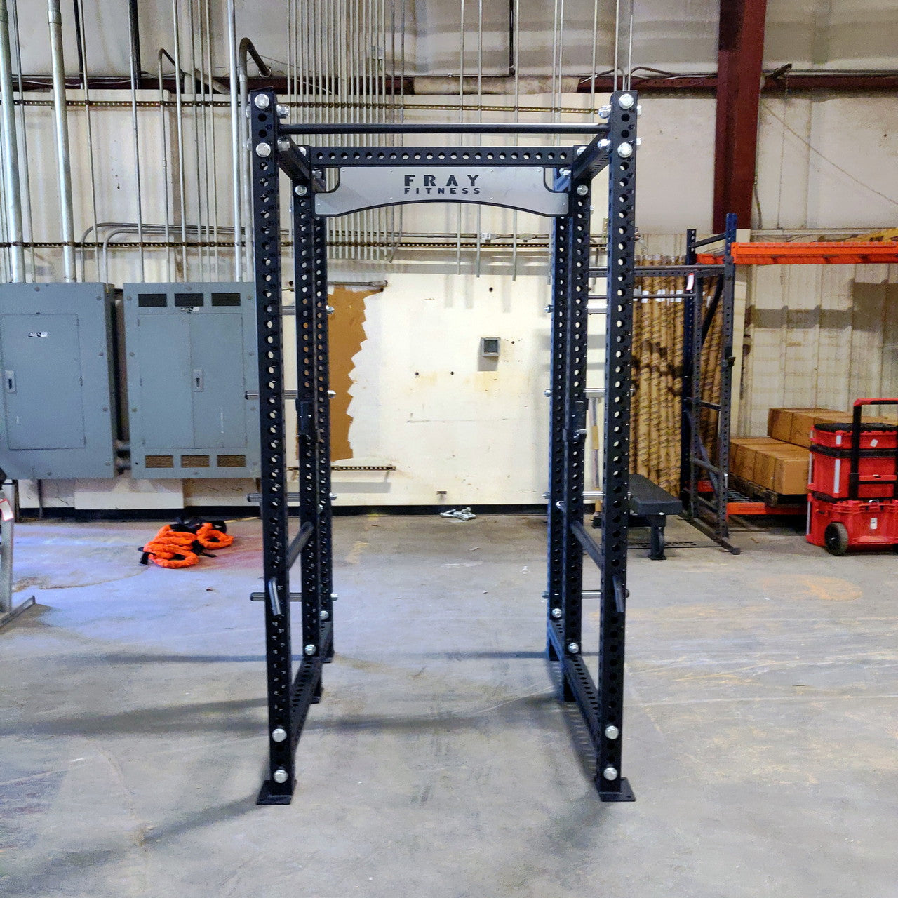 NEW 6-Post Power Rack Squat Rack with Weight Storage