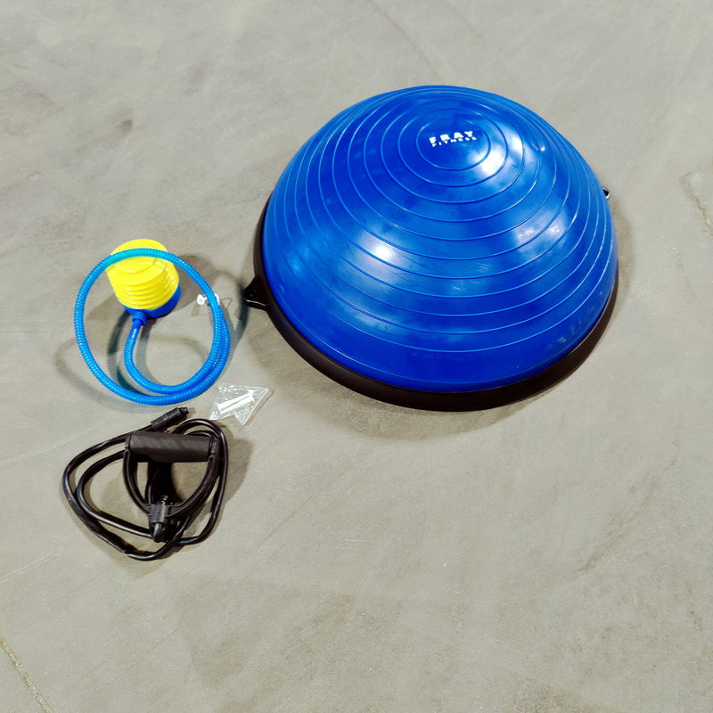 NEW Balance Trainer (Identical to Bosu Ball) Stability Ball with Pump and Resistance Band Handles