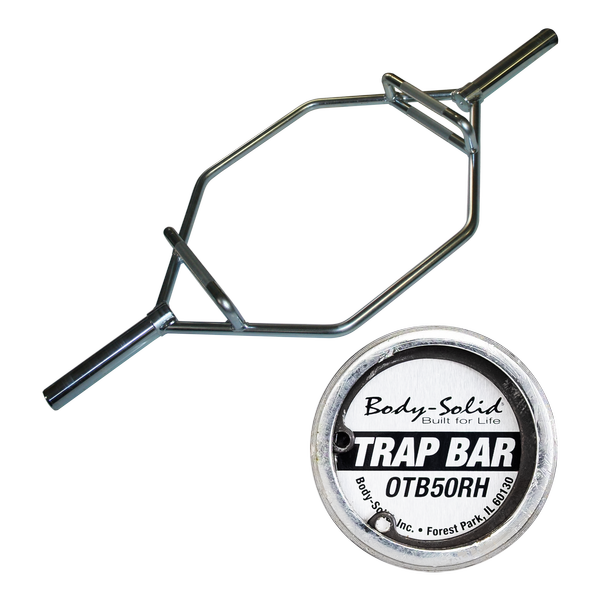 NEW Body Solid Olympic Hex Trap Bar with Raised Handles OTB50RH 