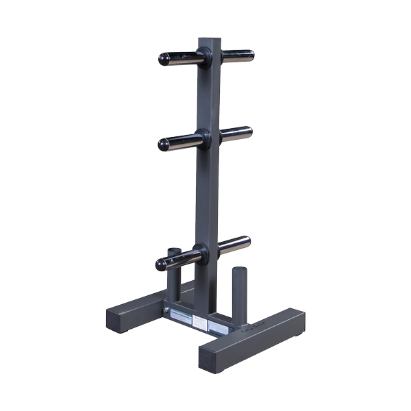 NEW Body Solid Olympic Weight Plate Tree Weight Rack with Barbell Holders Commercial Grade WT46