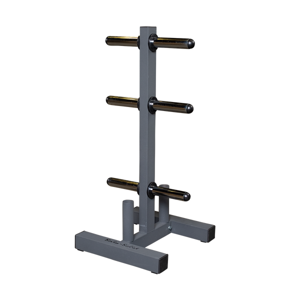 NEW Body Solid Olympic Weight Plate Tree Weight Rack with Barbell Holders Commercial Grade WT46