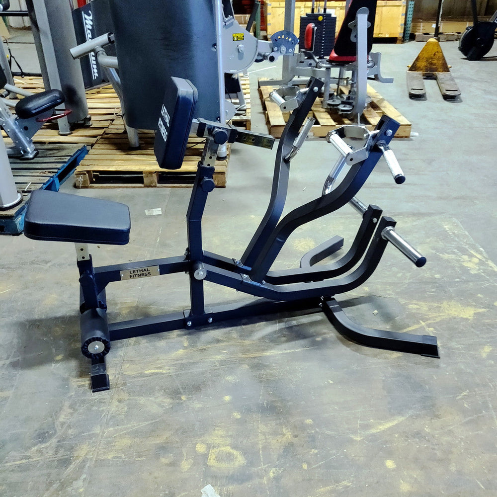 NEW LETHAL FITNESS Chest Supported Row Machine Unilateral Plate Loaded new-lethal-fitness-chest-supported-row-machine-unilateral-plate-loaded