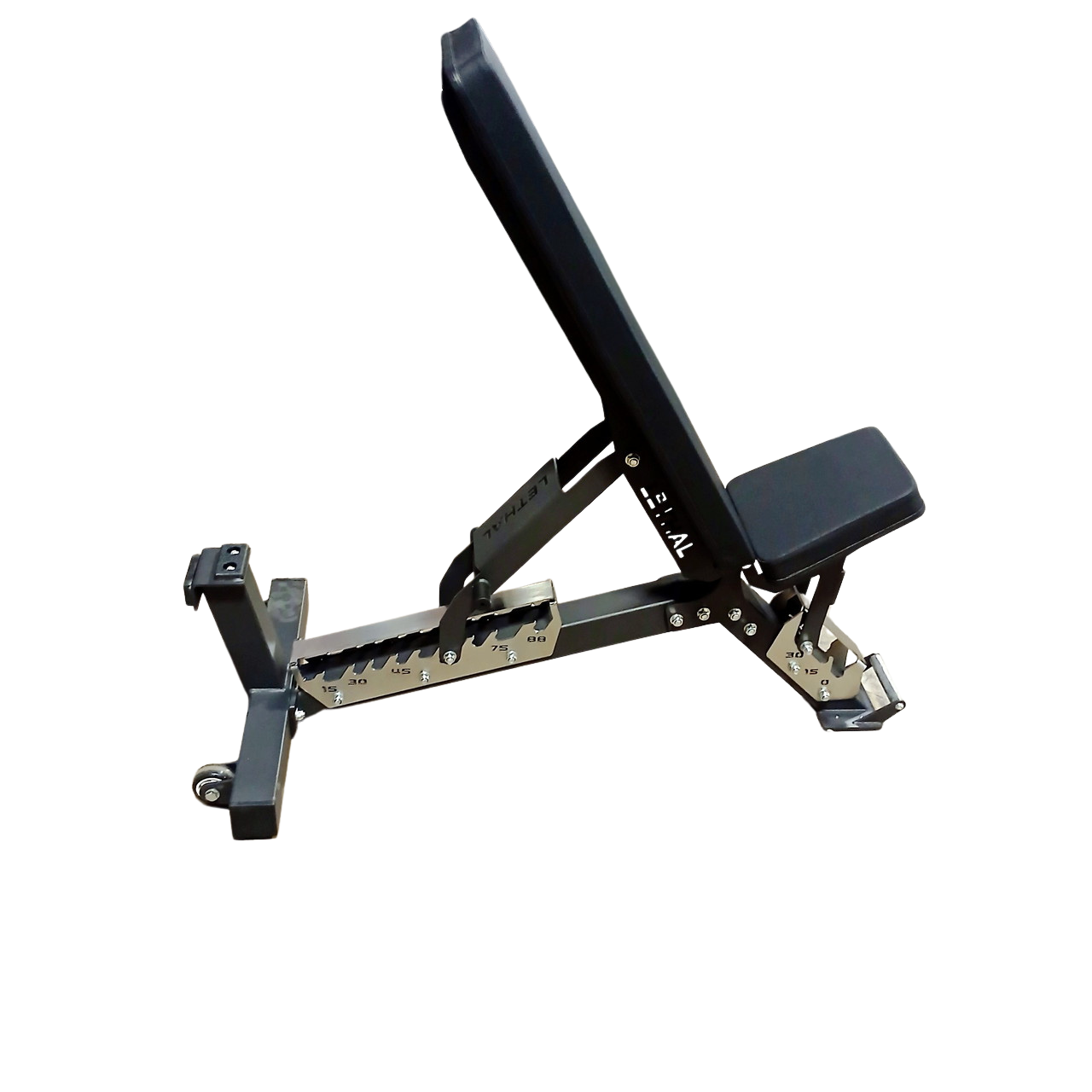 NEW Commercial Lethal Fitness Flat/Incline Adjustable Weight Bench