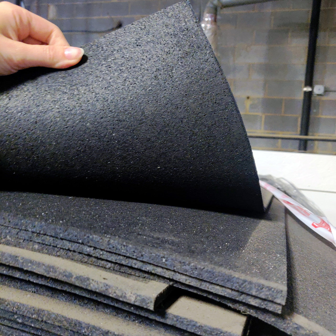NEW Hammer Clad 1/4" Premium Gym Flooring Mats 4' x 6' (Blem)
