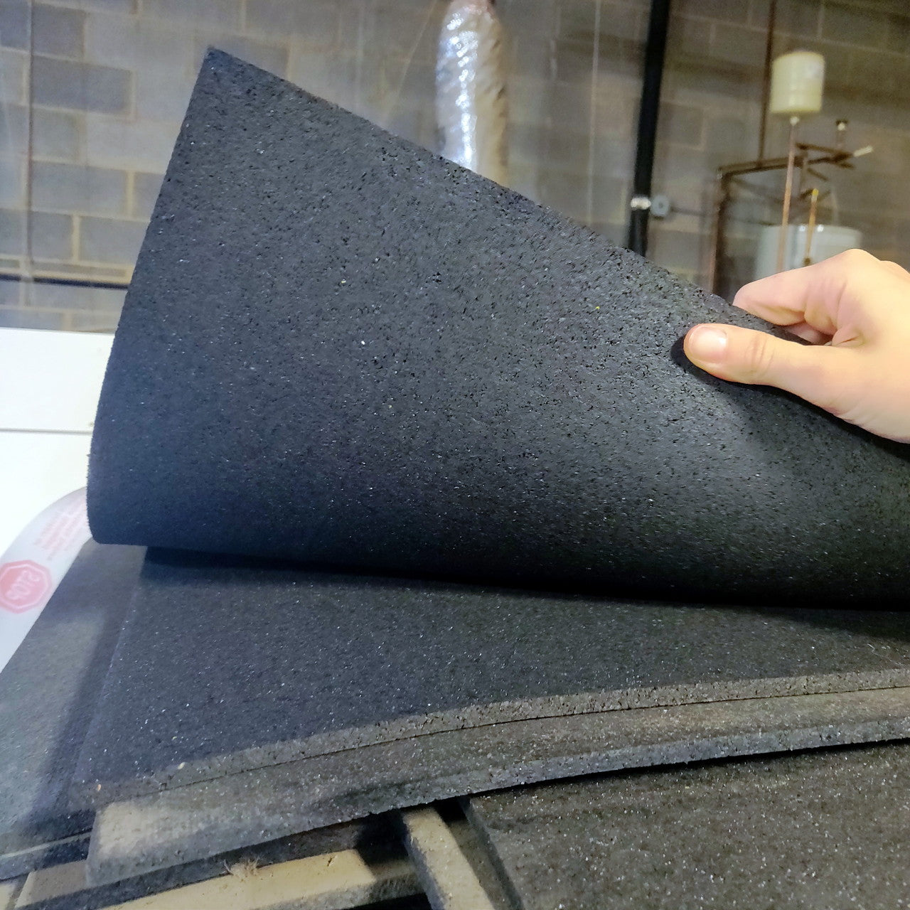 NEW Hammer Clad 1/4" Premium Gym Flooring Mats 4' x 6' (Blem)