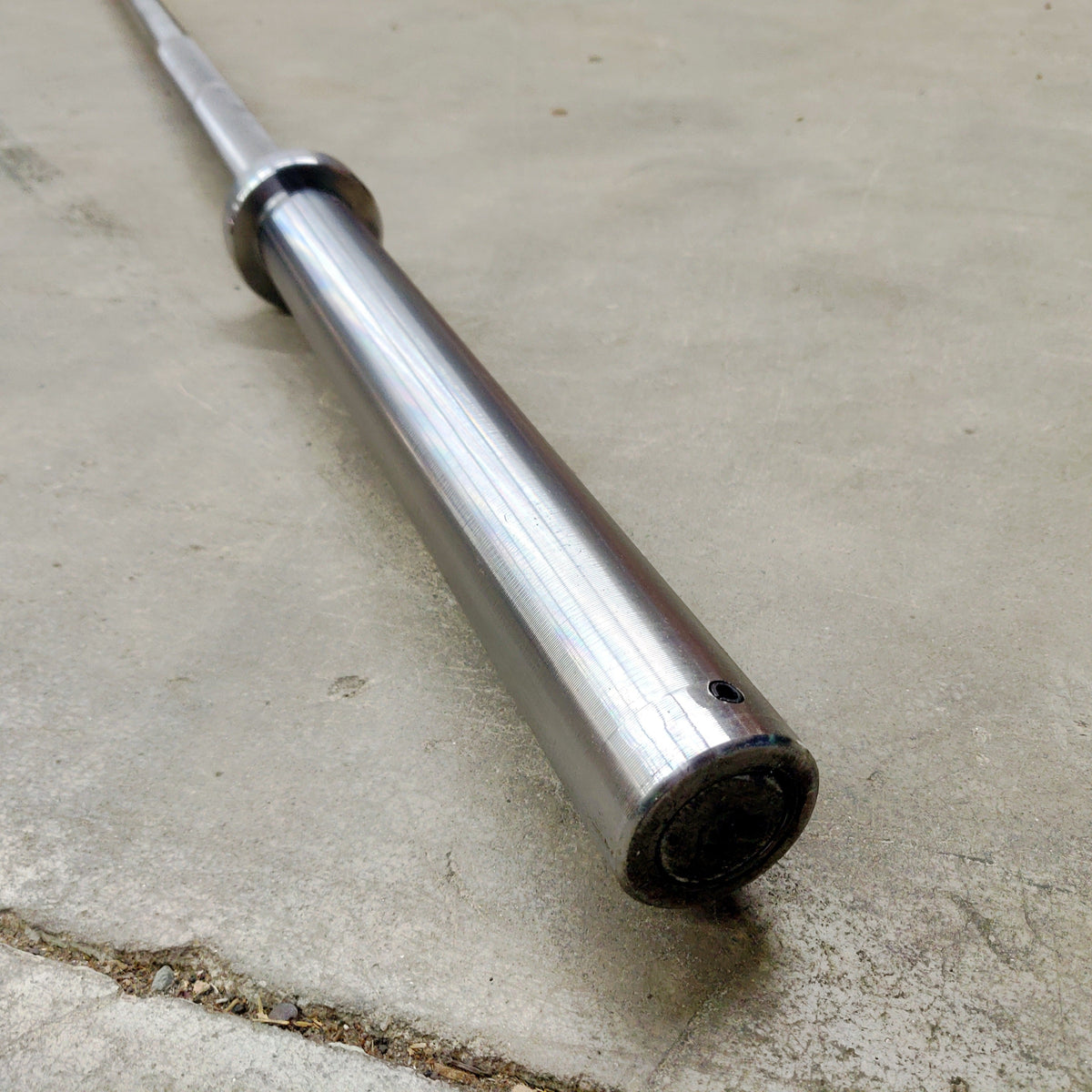 NEW Hammer Clad Bare Steel American Made 45lb Barbell