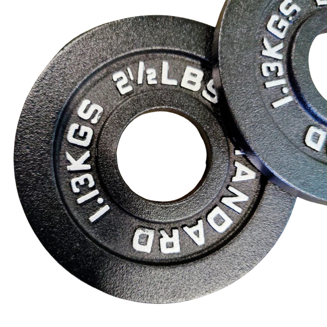 NEW Individual Cast Iron Weight Plates Olympic Weights Oldschool