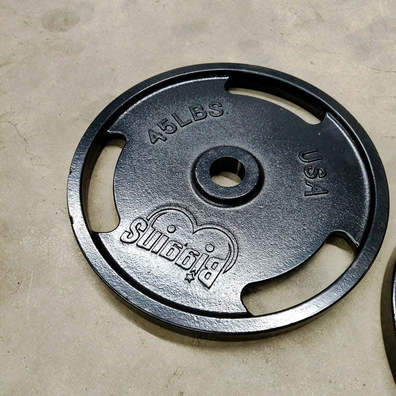 NEW Olympic Iron Weight Plates and Weights Machined Made in USA