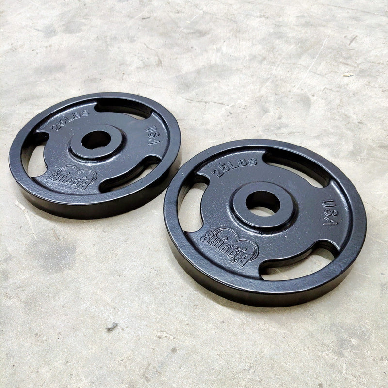 NEW Olympic Iron Weight Plates and Weights Machined Made in USA