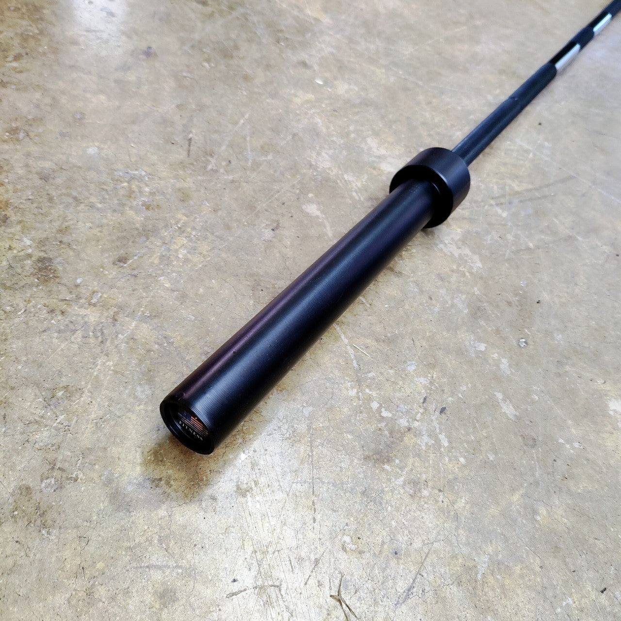 NEW Power Squat Barbell Black Oxide Commercial Grade, 45lb (Blem) Made