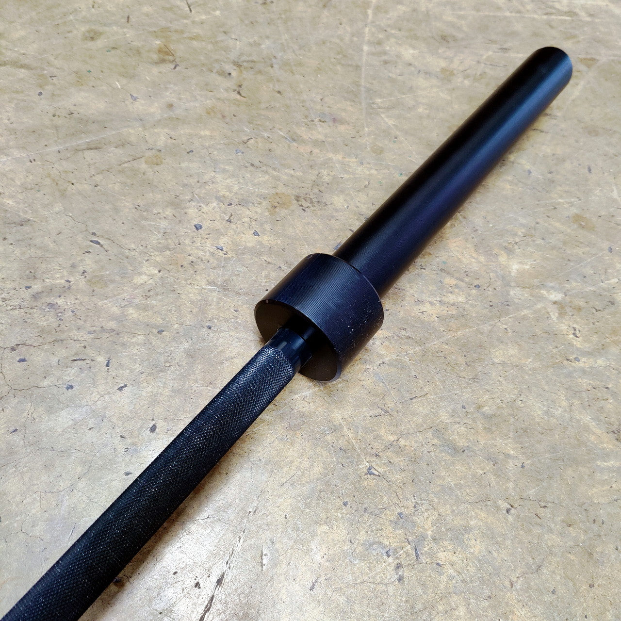 NEW Power Squat Barbell Black Oxide Commercial Grade, 45lb (Blem) Made